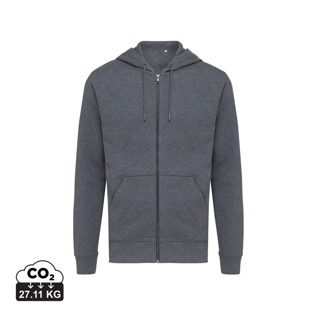 iqoniq IQONIQ Abisko recycled cotton zip through hoodie