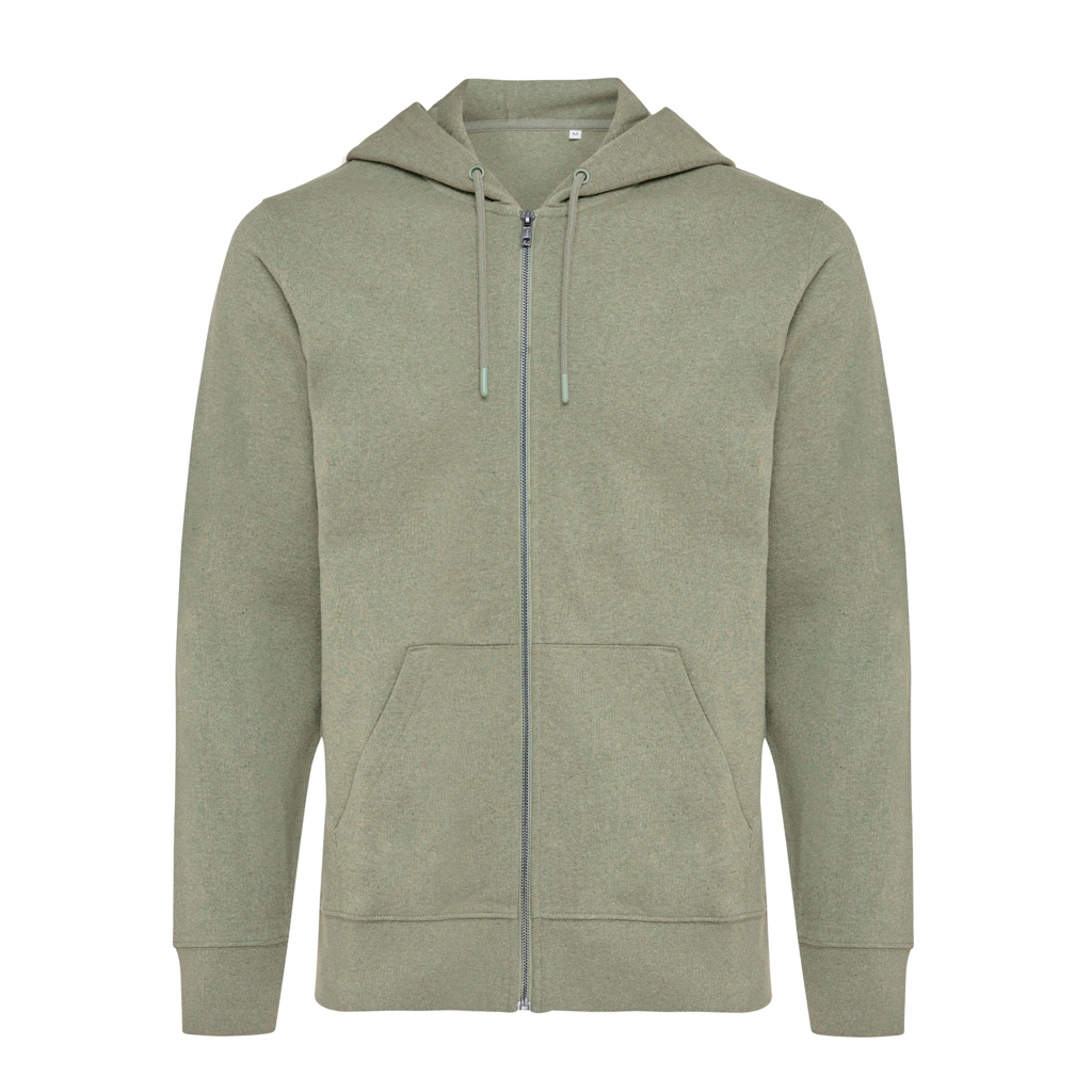 iqoniq IQONIQ Abisko recycled cotton zip through hoodie