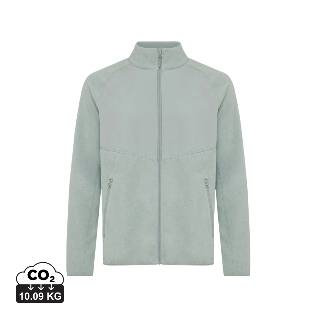 iqoniq IQONIQ Talung recycled polyester microfleece zip through